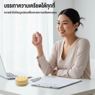 สกุชชี่ squishy คุกกี้โอรีโอสีชมพู ของเล่นคลายเครียด นุ่มมาก ฟื้นตัวช้า ช่วยคลายเครียด