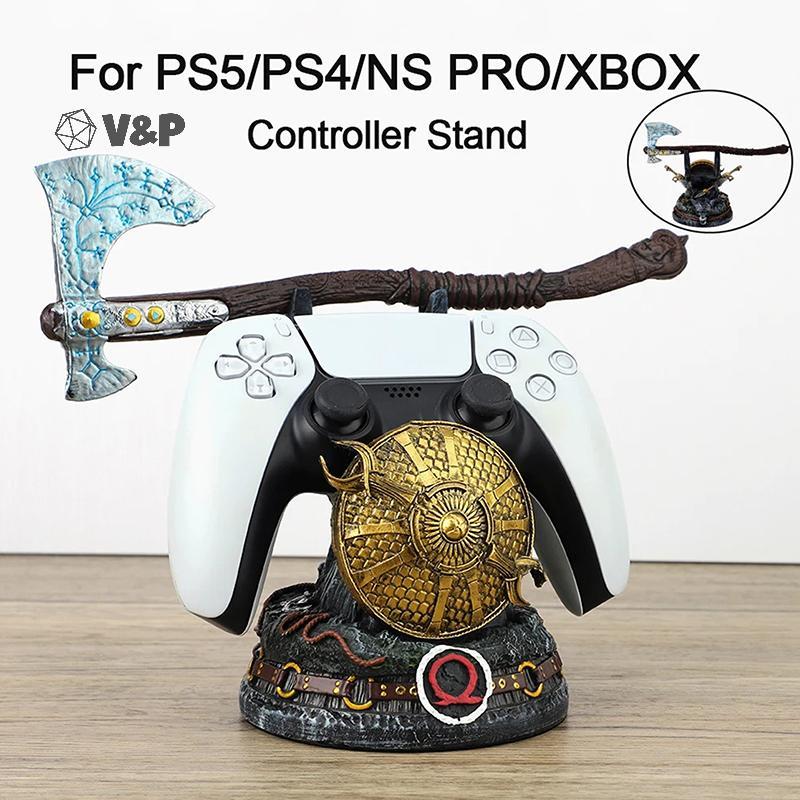 V & P ใหม่ God Of War, Banno เกมสําหรับ PS5/Xbox/PS4 Controller Creative Stand เกมที่ไม่ซ้ํากัน Hand