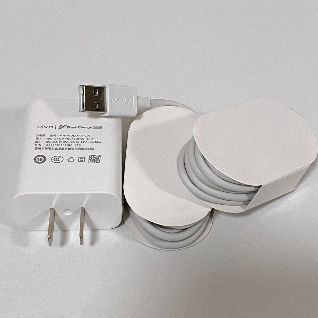 Vivos10e สายชาร์จ s10pro สายเคเบิลข้อมูล Fast CHARGE Original s10 โทรศัพท์มือถือหัวชาร์จสาย 44W วัตต