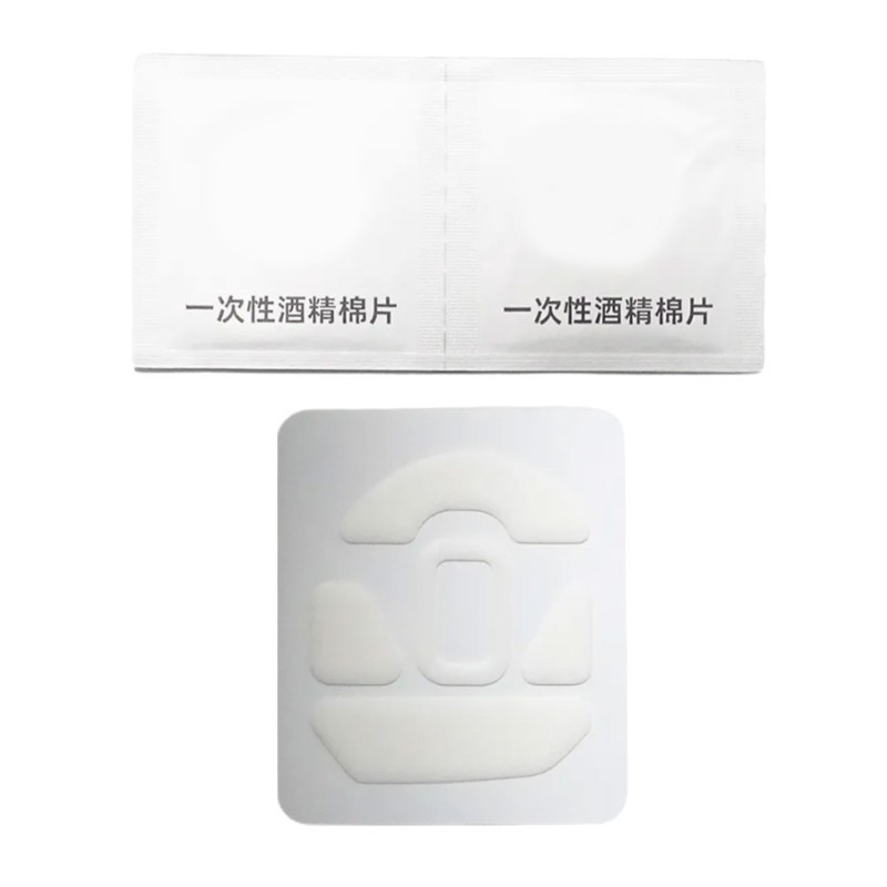 Zzz Mouse Feet Sticker Mouse Skates Pad Glides Curveds Edges สําหรับ Basilisk