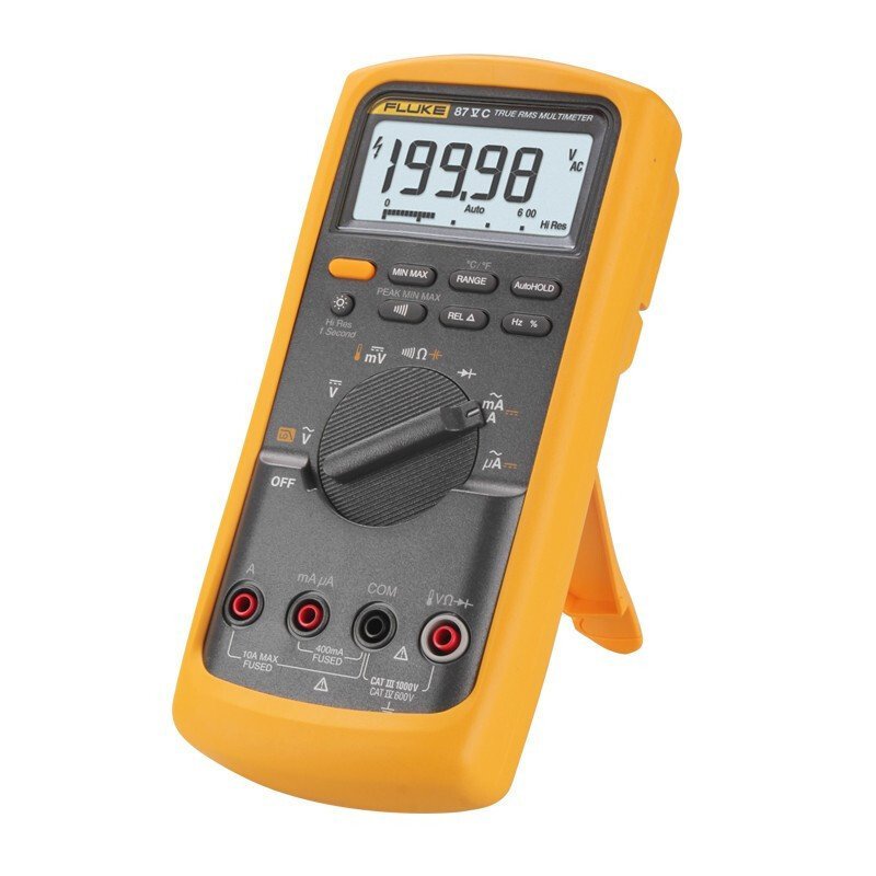 Fluke Fluke 87-V/C มัลติมิเตอร์แบบดิจิตอล Fluke 87V MAX มัลติมิเตอร์แบบดิจิตอลมูลค่าสูง