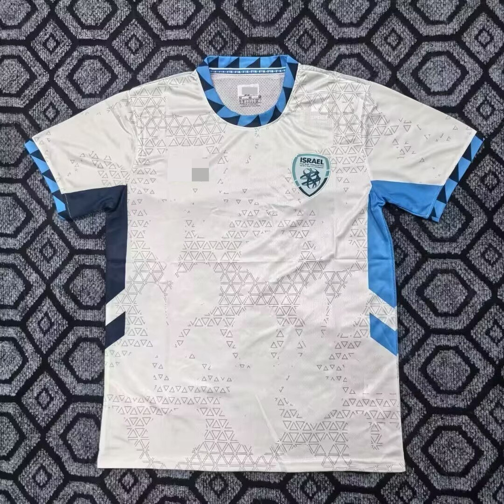 2026-27 Israel Naitional Football Team Away Fan Jersey - Custom Name & Number High-Q Breathable Spor