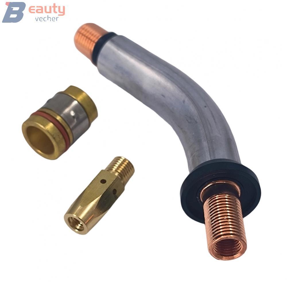 ไฟฉาย MIG ท่อคอหงส์พร้อมดิฟฟิวเซอร์สําหรับ Miller M25 และ Millermatic 200 Series