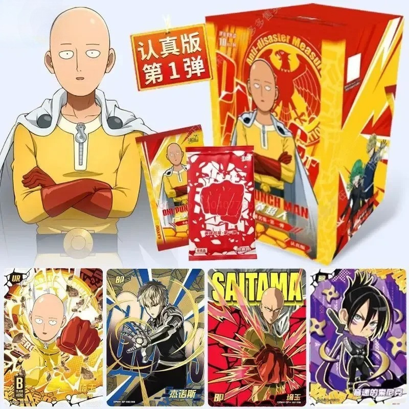 KAYOU ใหม่ One Punch Man Kayou การ์ด Hero Namebook รุ่นจริง Bp ไซตามะ Genos อะนิเมะ Battle คอลเลกชันการ์ดเด็กของขวัญ