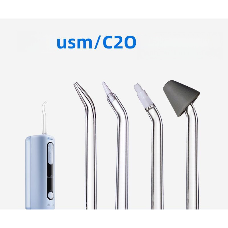 หัวฉีดทดแทนสำหรับเครื่องฉีดน้ำทำความสะอาดฟัน Usmile (รุ่น C20/CYO/C10/CP1)