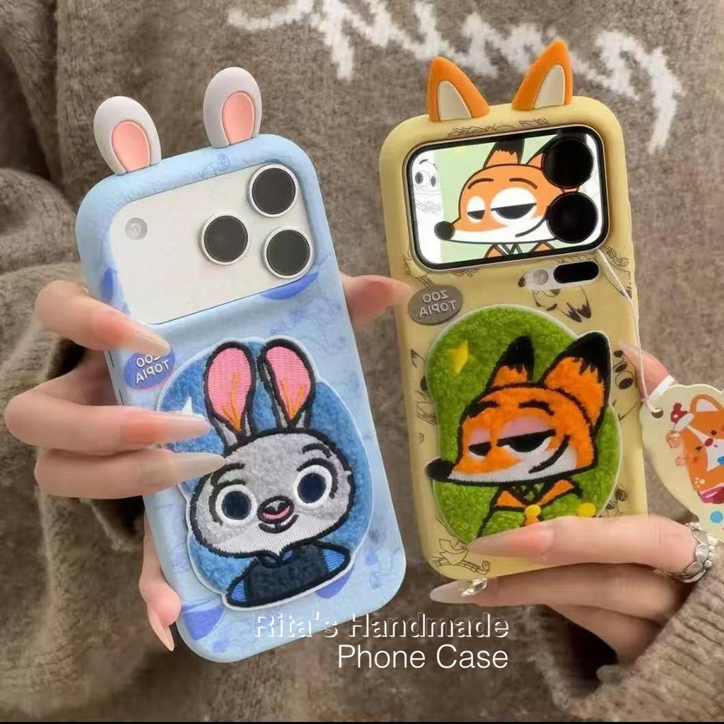 เย็บปักถักร้อย Patch Judy Nick เหมาะสําหรับ Apple 17/16