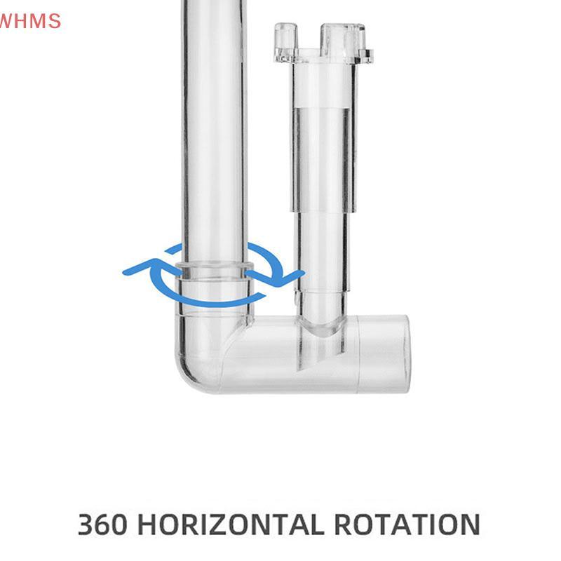 (WHMS) Aquarium Lily Outflow Outlet Skimmer อุปกรณ์เสริมกรอง Fishbowl อุปกรณ์ถังปลา Akvarium ตกแต่ง