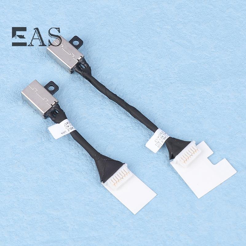 [EA] แล็ปท็อปใหม่ DC Power Jack Socket สายชาร์จพอร์ตสําหรับ LATITUDE 3410 3510 7DM5H TH