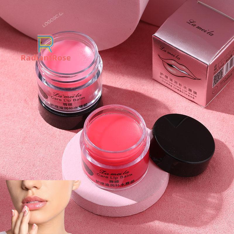 Radiant Rose Moisturizing Lip Mask ลด Lip Lines Repair Moisturizing Original Lip Balm ลด Dead Skin ผ
