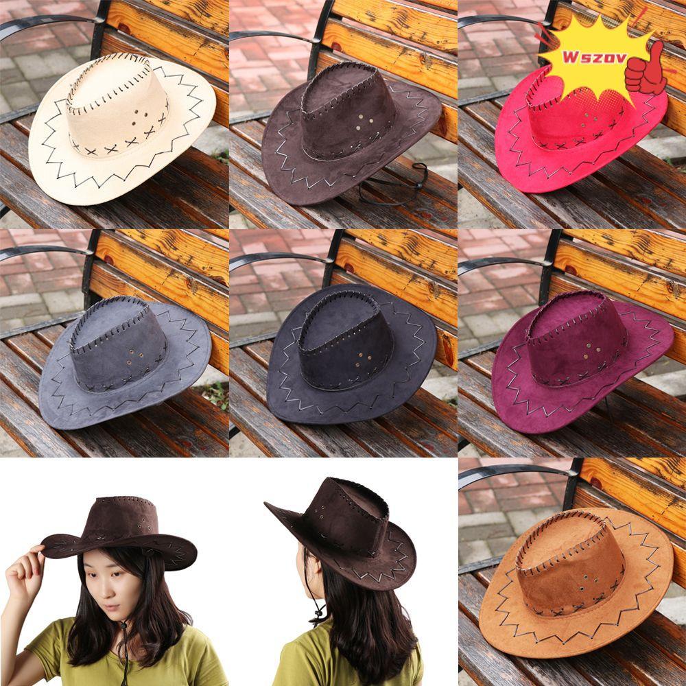 WSZOV Cap Fashion Suede Fancy Dress