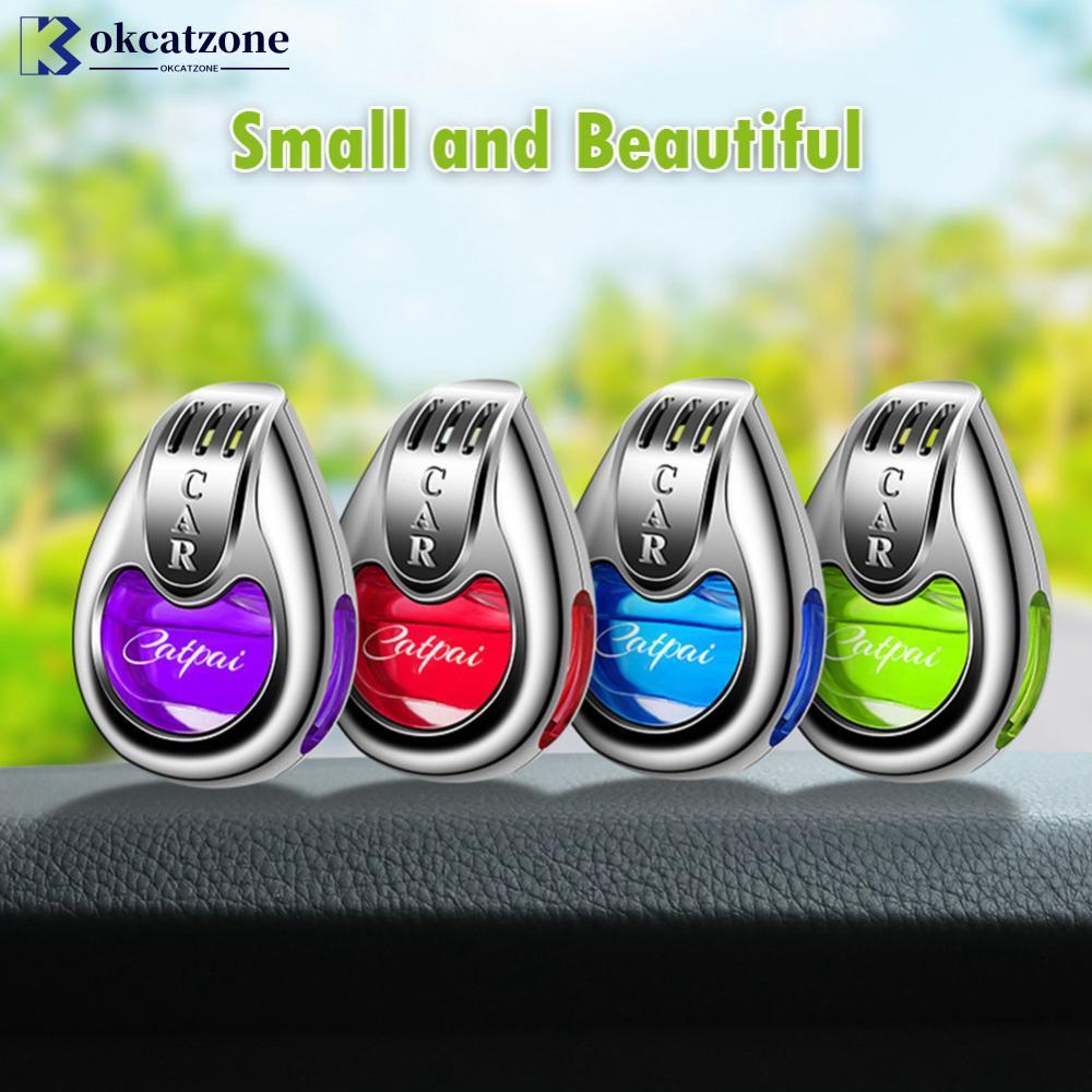 OKCATZONE รถ Outlet Vent คลิปน้ําหอม Car Air Freshener Diffuser กลิ่นหอมยาวนานเครื่องปรับอากาศ Aroma
