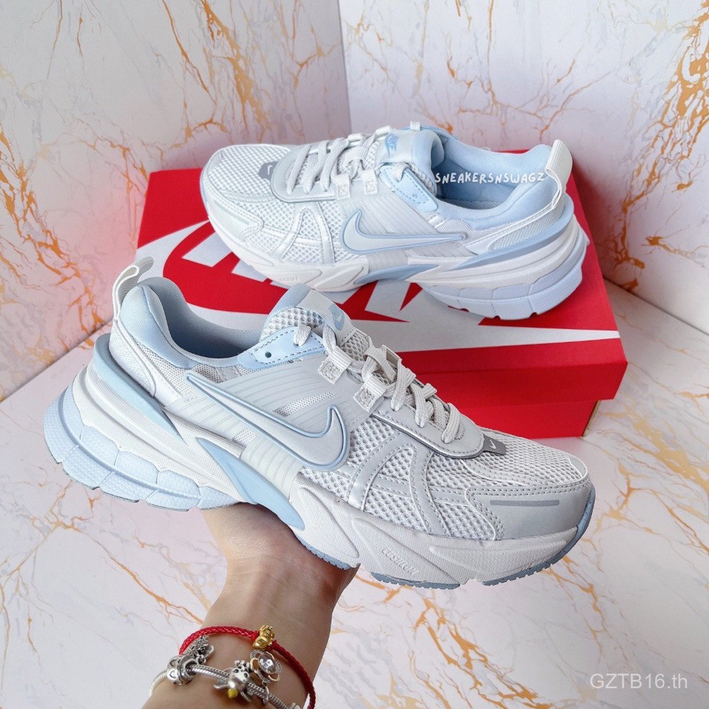 [พร้อมส่ง] Nike V2K Run - (FD0736-009) สี: Platinum Tint/Summit White/Light Smoke Grey 5WZP