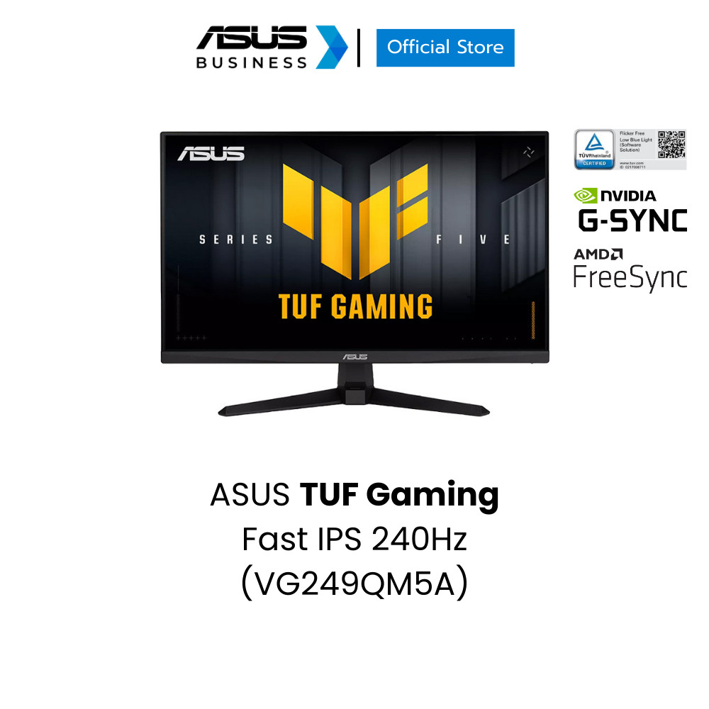 ASUS TUF Gaming (VG249QM5A) 23.8", Fast IPS, Full HD (1920x1080), 240Hz, 1ms (GTG)