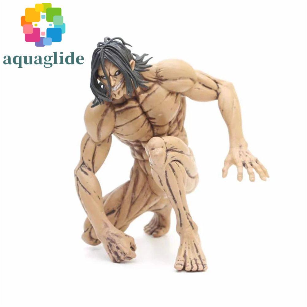 AQUAGLIDE Eren Yeager Action Figure Japan 15CM PVC Collection POP UP PARADE ของเล่นฟิกเกอร์