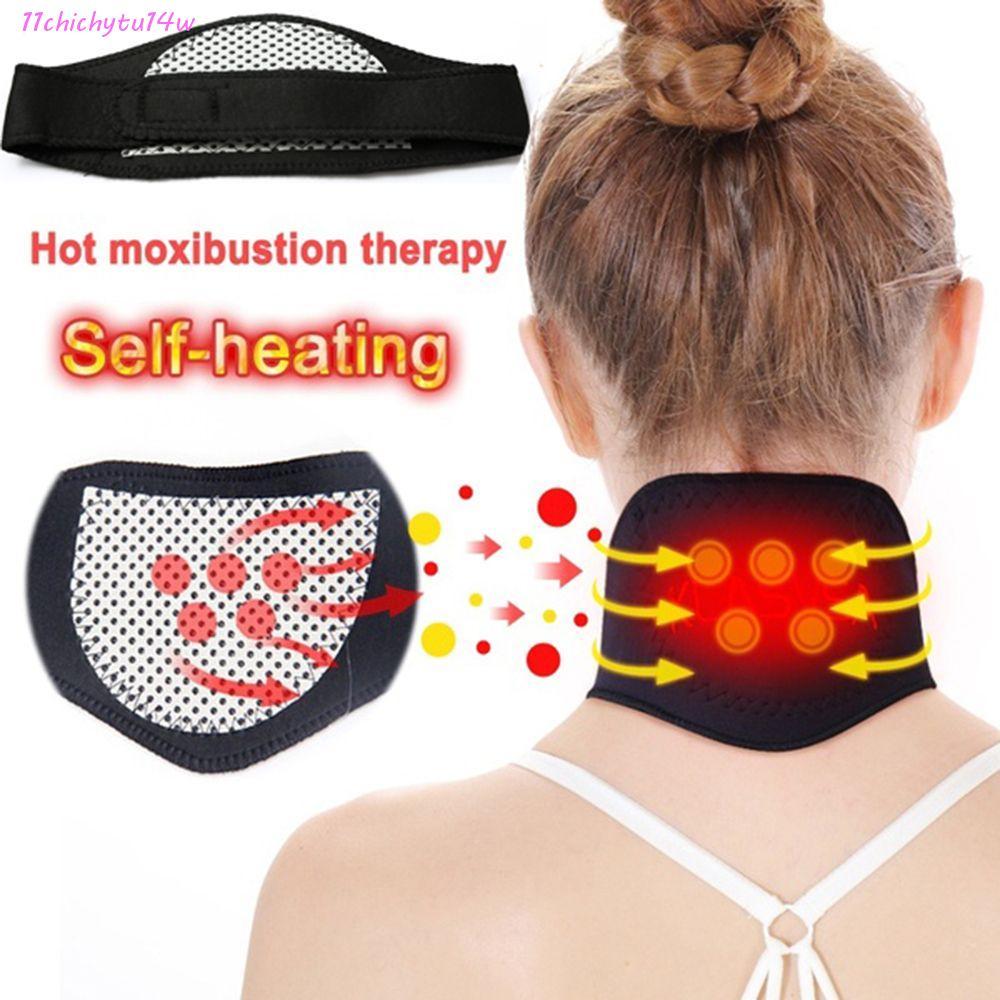 CHICHYTU14W สายคล้องคอแม่เหล็กปากมดลูก Disc Therapy Pain บรรเทานวดทัวร์มาลีนแม่เหล็กคอ Care Collar