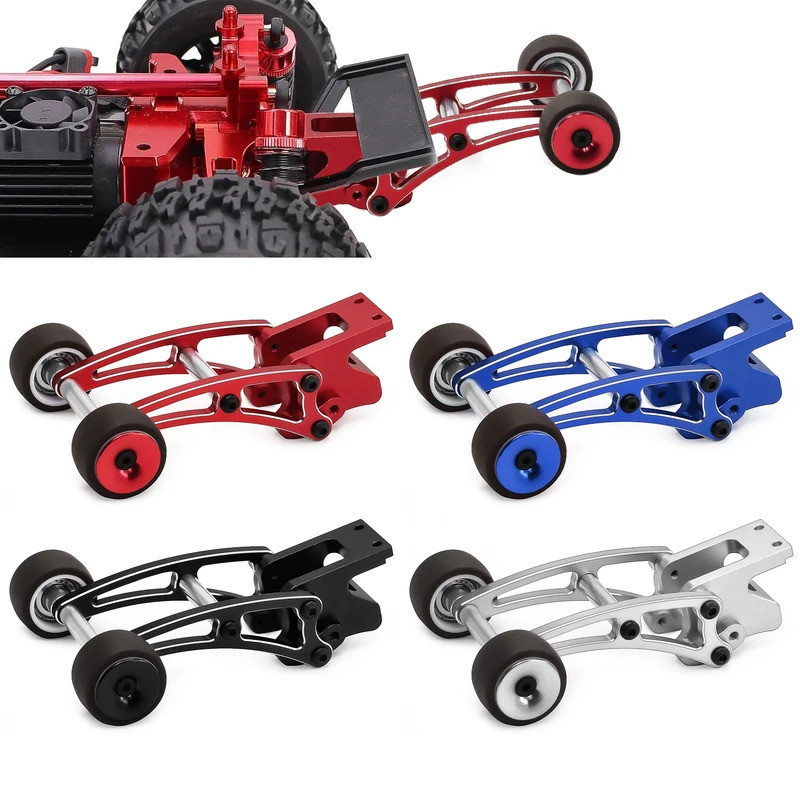 โลหะปรับ Wheelie Bar สําหรับ 1/14 MJX Hyper Go 14209 14210 H14BM RC รถอะไหล่อัพเกรด