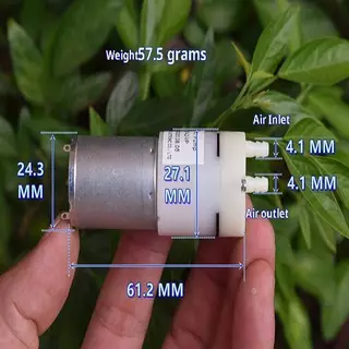 [INTH] 1 ชิ้น Micro Self-priming ปั๊มน้ําดูด DC 3.7V 5V ขนาดเล็กมินิ 370 มอเตอร์ปั๊มไดอะแฟรม DIY ตู้โต๊ะน้ําชาสวนสูบน้ํา
