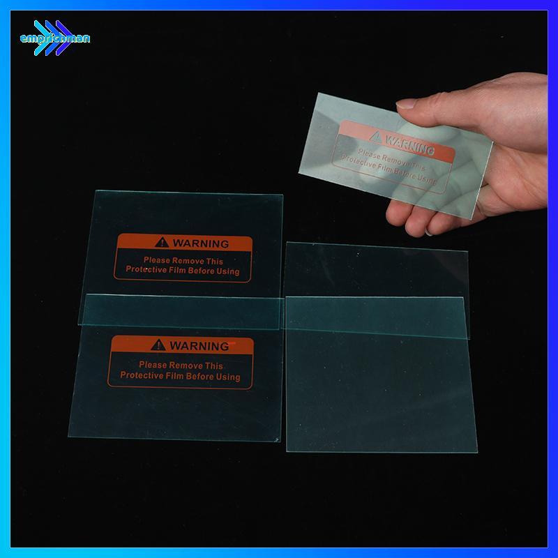 EPMN> 5 ชิ้น/เซ็ตแผ่นพลาสติกป้องกัน (PC) ฝาครอบ Auto Darkening หน้ากากเชื่อมเชื่อมป้องกันแก้วกรองเปลี่ยนใหม่