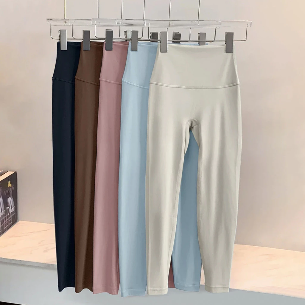 【MAGGIEYOGA】กางเกงโยคะไร้ขอบ กางเกงฟิตเนส บั้นท้ายสีพีช กางเกงวิ่งกีฬา โยคะยกก้นเอวสูง