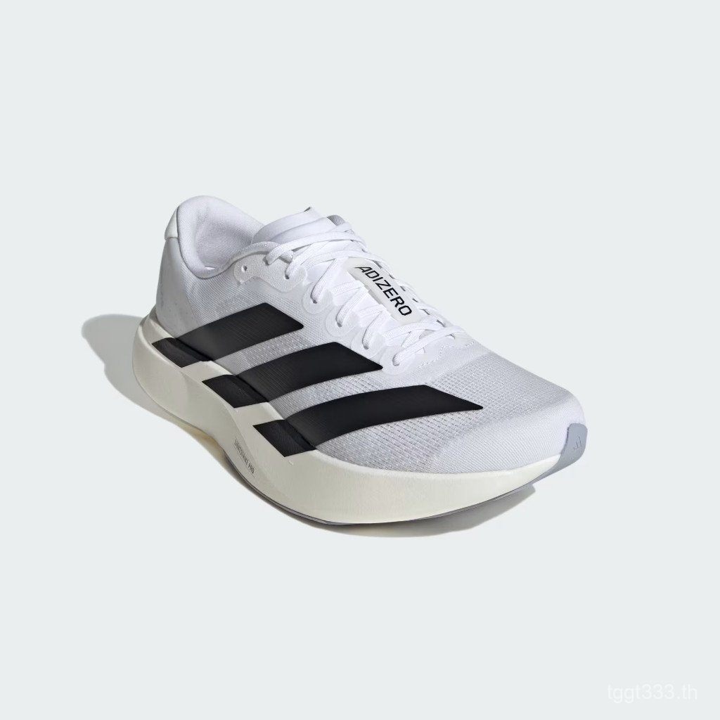 รองเท้า Adidas Adizero EVO SL สีขาว สีดํา BO2B