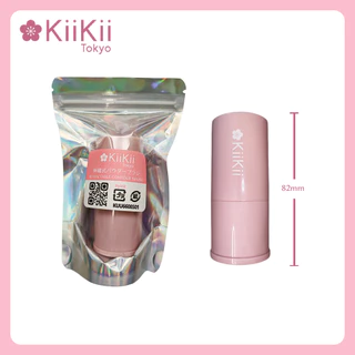 KiiKii แปรงแต่งหน้าแบบพกพา แปรงปัดแก้ม ขนละเอียด พร้อมฝาปิด ป้องกันฝุ่น เหมาะทุกใบหน้า