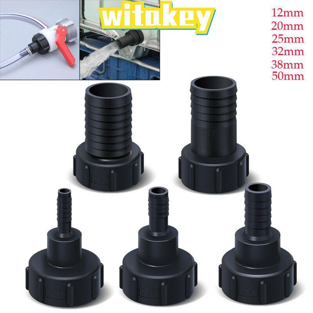 WITAKEY IBC อะแดปเตอร์ถัง Thicken Fitting เครื่องมือตัวเชื่อมต่อน้ําสําหรับ Home Garden Outlet การเชื่อมต่อ ราคาถูก Shopee Lazada