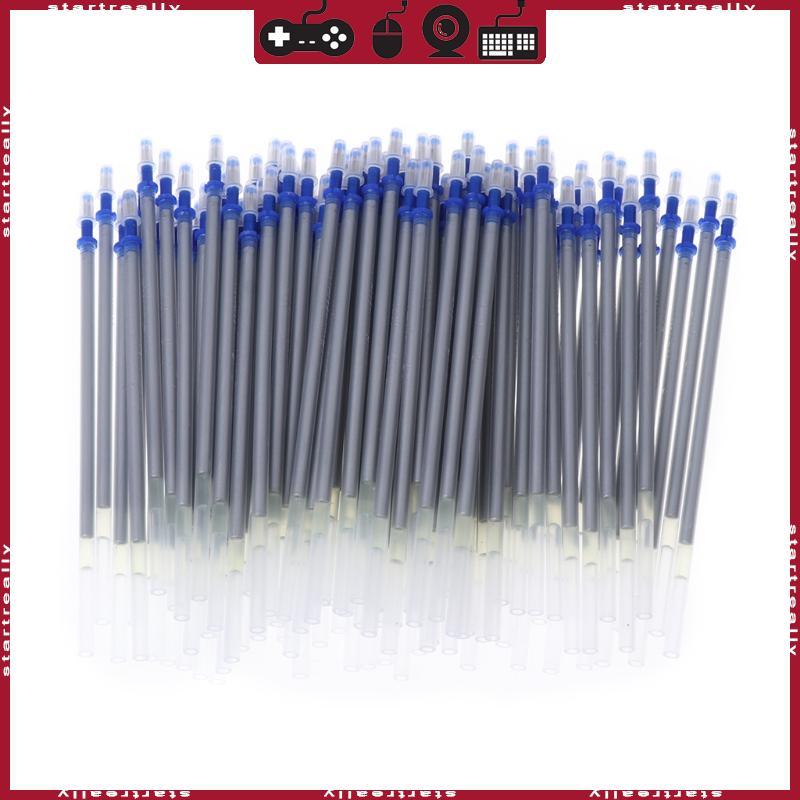 เซนต์ 100ชิ้นเติมปากกาเงินตะกั่วปากกาเครื่องหมายปากกาสําหรับผ้ารองเท้าหนัง