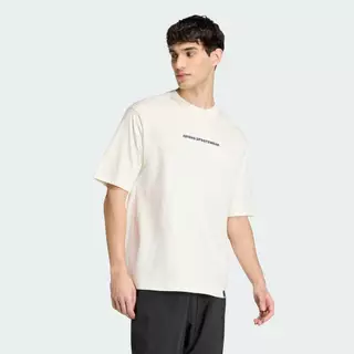 adidas ไลฟ์สไตล์ เสื้อยืดพิมพ์ลาย DOODLE HIKING ผู้ชาย สีขาว KB4899