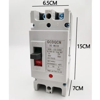 🚚เบรกเกอร์ DC/AC MCCB ขนาด 100A/150A/250A แบตเตอรี่เบรกเกอร์ Breaker Battery