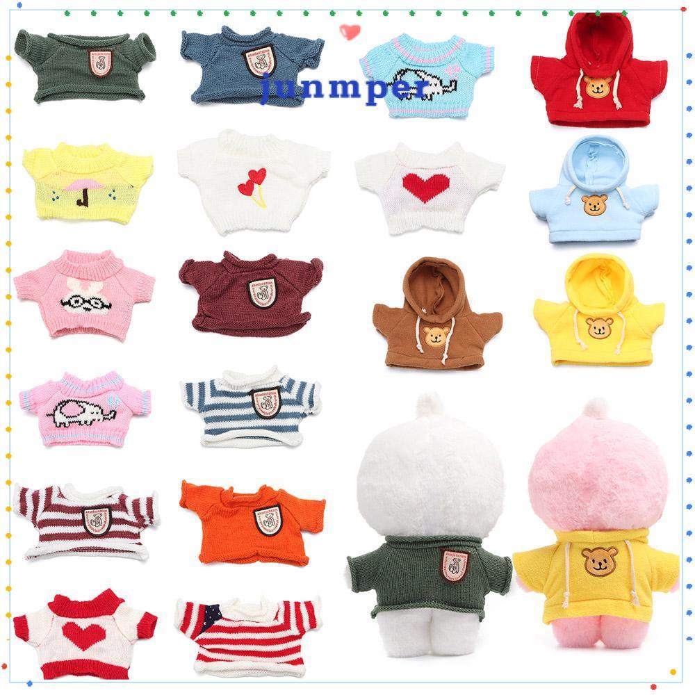 จุนเมอร์ เสื้อกันหนาว ชุดเอี๊ยม ตกแต่งบ้านน่ารักมินิเป็ดสีเหลืองของขวัญวันเกิดตุ๊กตาอุปกรณ์เสริม