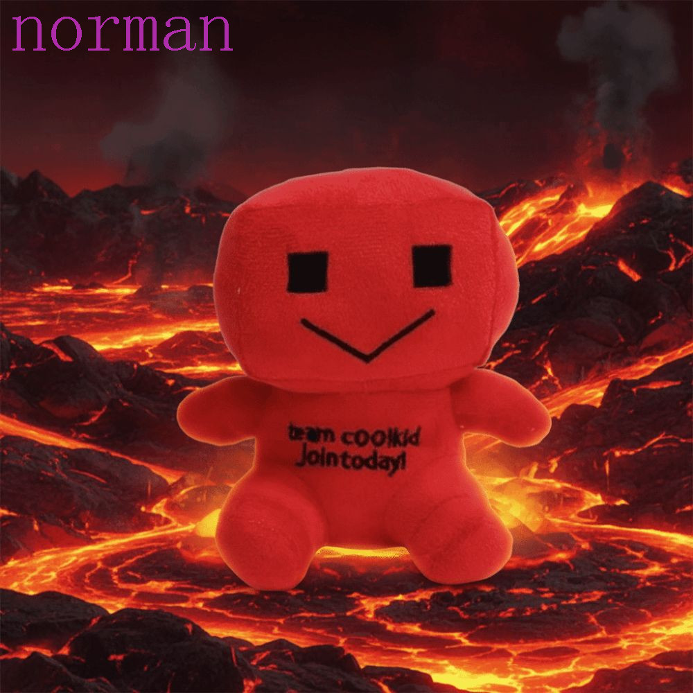 NORMAN Forsaken ของเล่นตุ๊กตา, PP ผ้าฝ้ายนุ่มของเล่น Coolkid ของเล่นตุ๊กตา, การ์ตูนอุปกรณ์ต่อพ่วงของ
