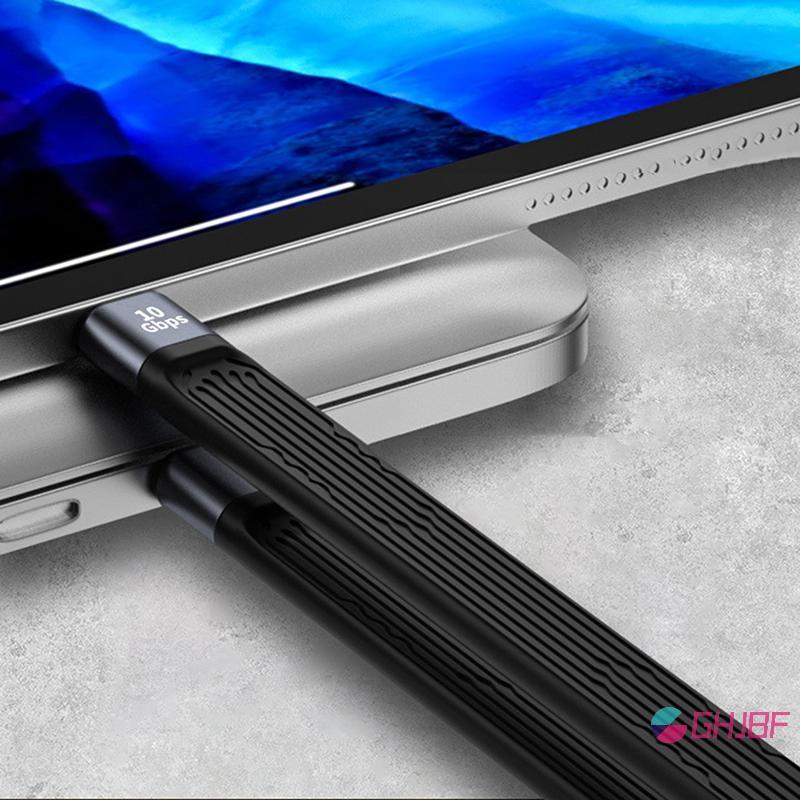GHJBF] สาย Usb 3.1 คอมพิวเตอร์ Type-C สายชายชายกับชายหญิง 40Gbps 10Gbps 100W สายความเร็วสูง Data Tra