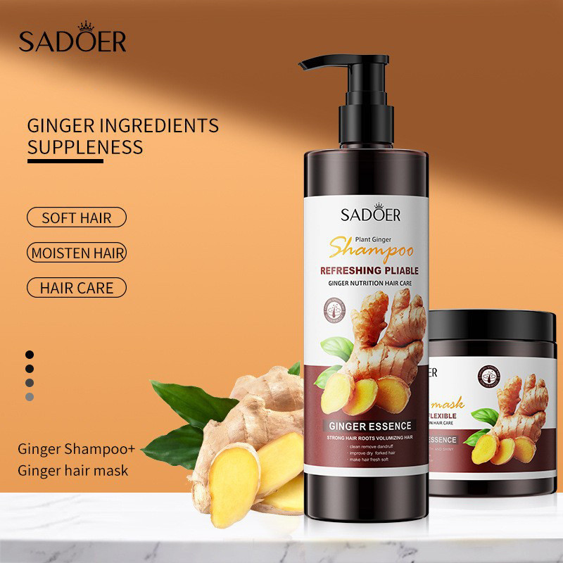 All English SADOER Ginger Hair Care Liquid Smooth Care Show Ginger Series 9A3U