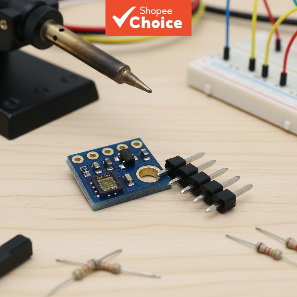 โมดูลเซ็นเซอร์ตรวจจับรังสียูวี GY-ML8511 เอาต์พุตอนาล็อก ML8511