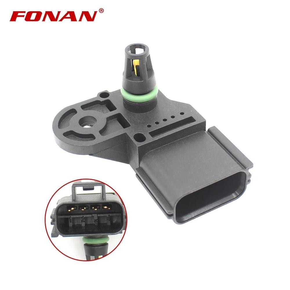 ยี่ห้อใหม่ 3 BAR MAP Sensor สําหรับ FIAT DUCATO 250 290 100 Multijet 2,2 D 2006- 9660603480 02612301