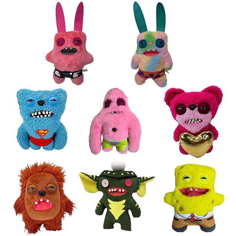 Fuggler น่ารักฟันตุ๊กตามอนสเตอร์ Gold Rush Series Funk Ugly Treasure ตุ๊กตาตลกตุ๊กตาน่ารักฟัน T1q3
