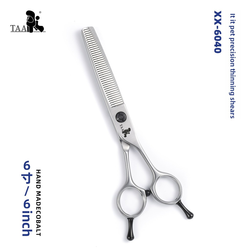 Taa Ita Ita Pet Grooming กรรไกรกรรไกรทันตกรรม XX6040 สุนัข Teddy Poodle ตัดผมปุย