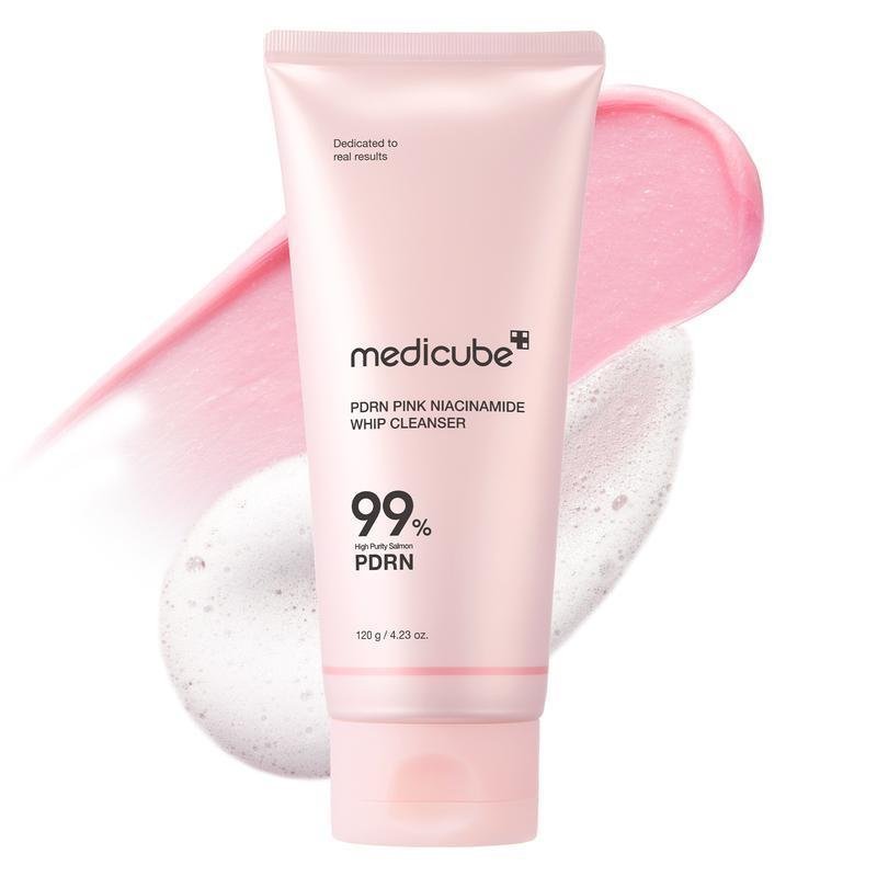 [medicube official] PDRN Marshmallow Whip Cleanser | Face Wash, Cleansing Foam for Pore Care & Uneve