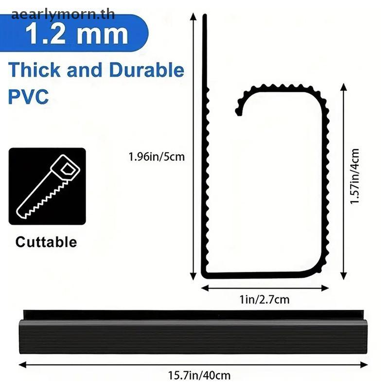 AA Channel Desk Cable Organizer Cable Management Accessories White Cable Protecter Punching Under De