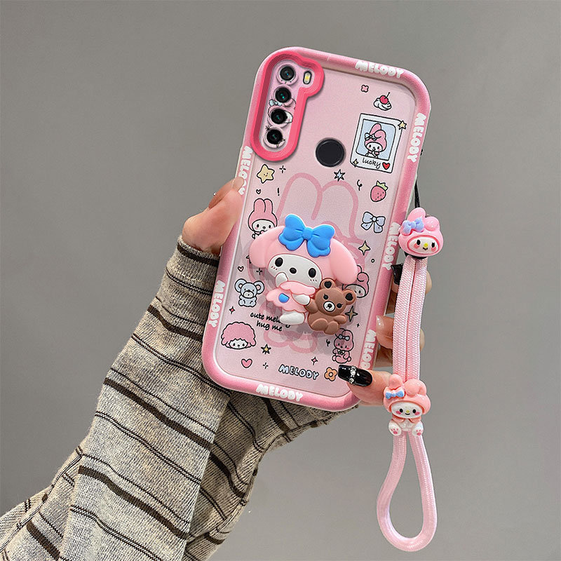 Kuromi เหมาะสําหรับ realme 6i เคสโทรศัพท์ Mickey ผู้ชายผู้หญิง Tinkerbell relame การ์ตูนน่ารักหญิง r