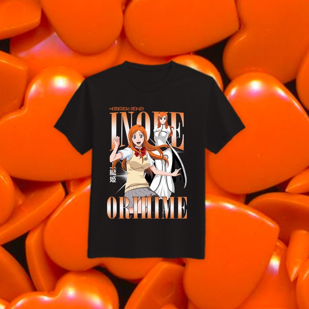 ORIHIME INOUE BLEACH HOMAGE TSHIRT เสื้อยืดผู้ชาย