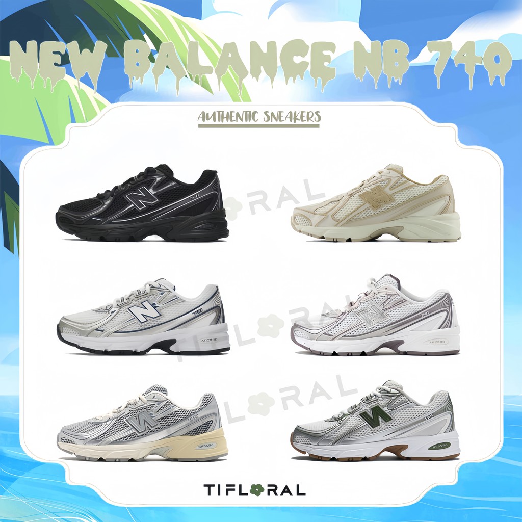 ྀིྀི⋆(พรีออเดอร์) New Balance NB 740 รองเท้ากีฬา แท้100% รับประกัน (U740BM2/U740WN2/U740AR2/U740PK2/