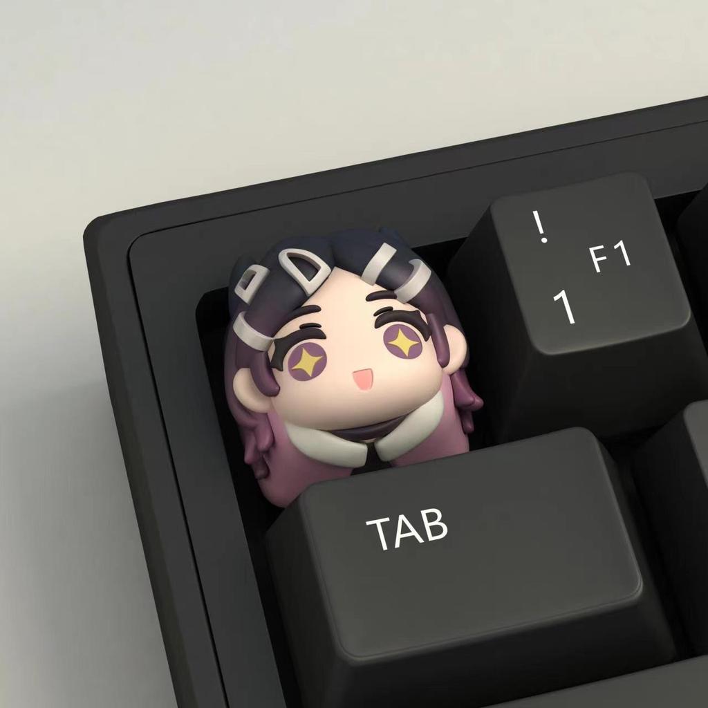 keycaps keycap valorant Twilight Disc Keycap Guardless สัญญาเกม Keycap เรซิ่น Keycap คีย์บอร์ดแบบกลไ