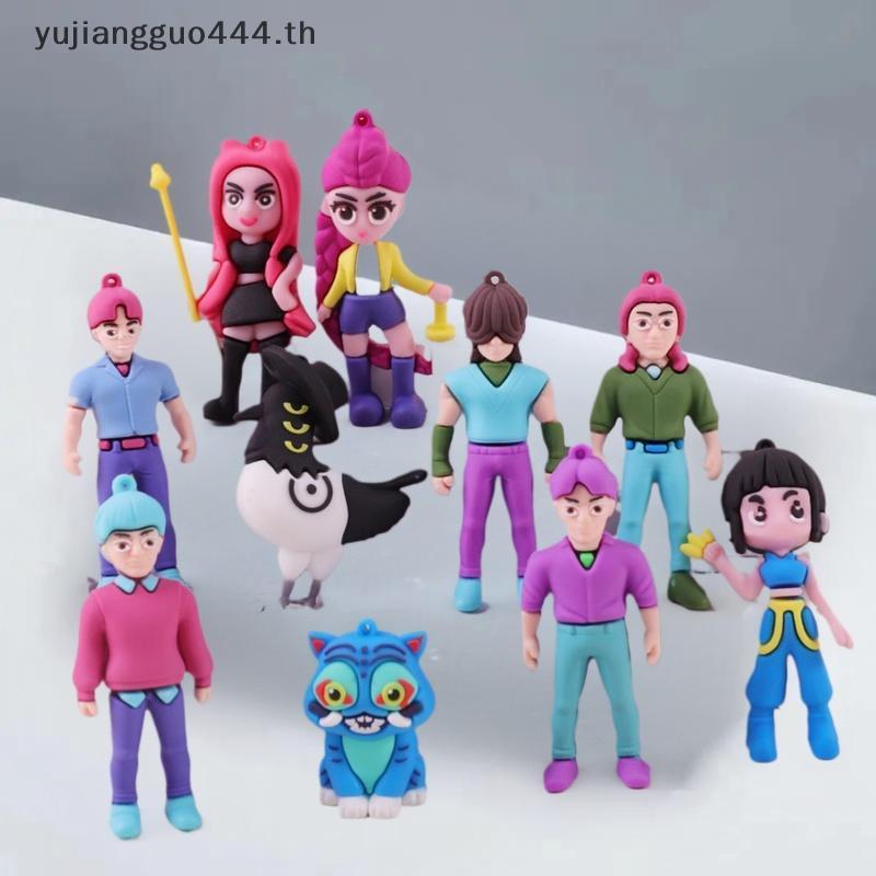 # yuyu # 1 ชิ้นกระเป๋าเป้สะพายหลังตกแต่ง Widget อุปกรณ์เสริมของเล่น Kpop Devil Hunter อุปกรณ์ต่อพ่วง