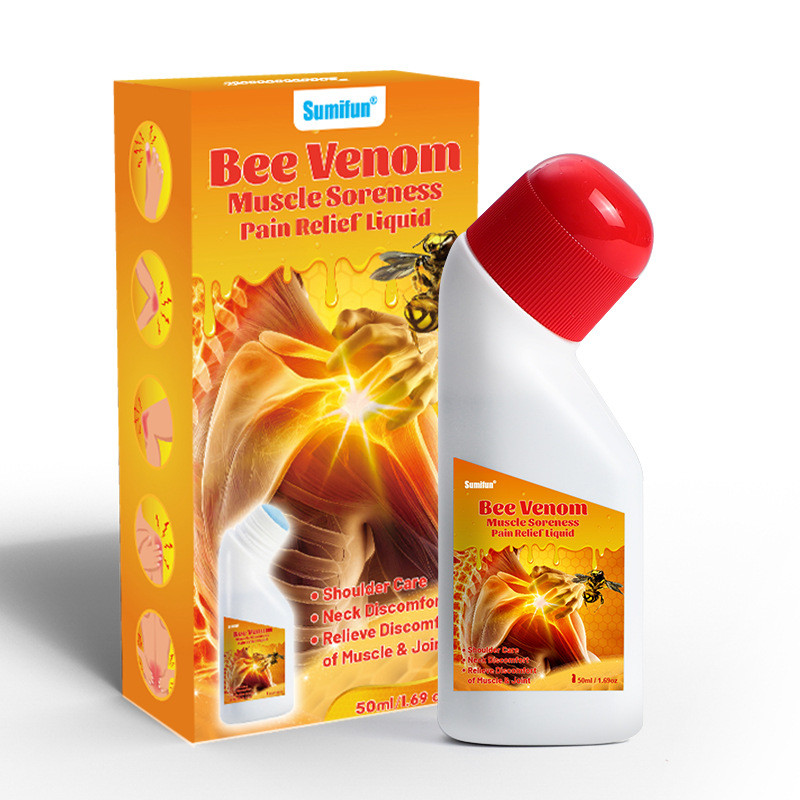 FFL Bee Venom Shoulder Care Solution กระดูกสันหลังส่วนคอไหล่ร่วมความเมื่อยล้า Sore นวด V50004/12.16 