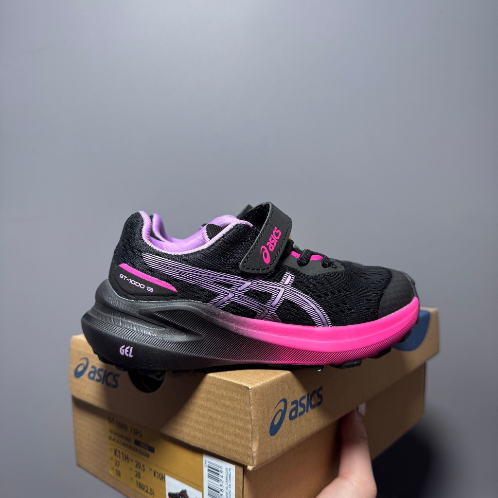 ASICS {ช็อตจริง} เอสิค Gt1000 13 รองเท้าเด็กรองเท้าเด็กชายหญิงรองเท้ากีฬาระบายอากาศวัสดุปลอดภัย CFPK