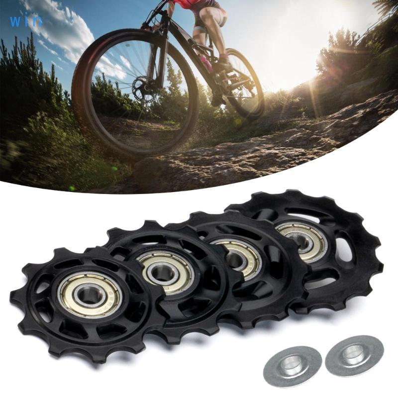 Win แผนที่จักรยานอลูมิเนียมรอกด้านหลัง Derailleur 11T 12T 13T 14T คู่มือแบริ่งล้อสําหรับ 9 10 11 ควา
