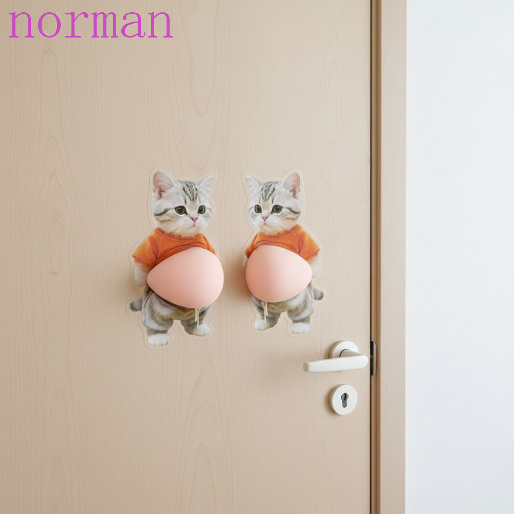 NORMAN Inu สุนัขเคสโทรศัพท์ตกแต่ง,ตลก Squeezeable 3D Soft Belly Cat สติกเกอร์,โรงเรียนซิลิโคนกันน้ํา Self-Adhesive สัตว์แล็ปท็อป Decal เทศกาลอุปกรณ์