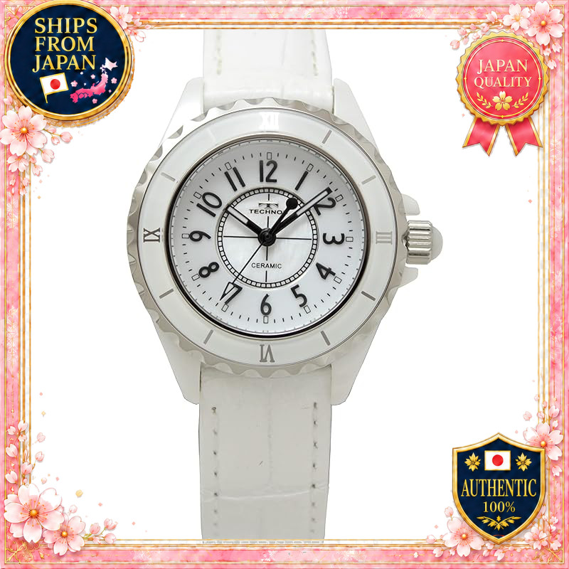 TECHNOS T9925TW Ceramic Watch