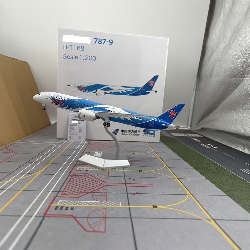 Ready Stock Metal Airliner รุ่น SQ 100/200 China Southern Airlines B787-9 B-1168